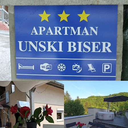 Apartmani Unski Biser Cazin Exterior foto