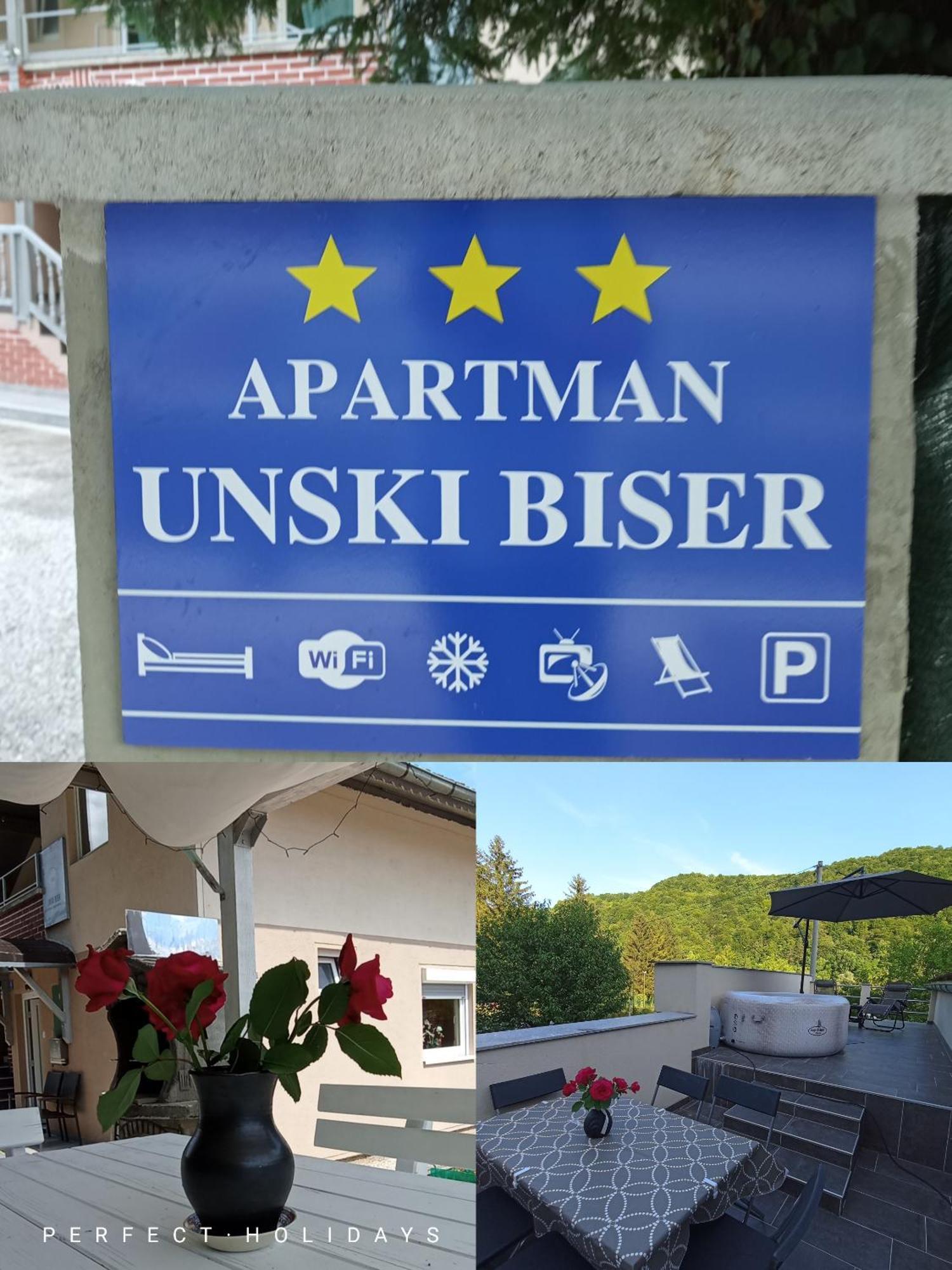 Apartmani Unski Biser Cazin Exterior foto